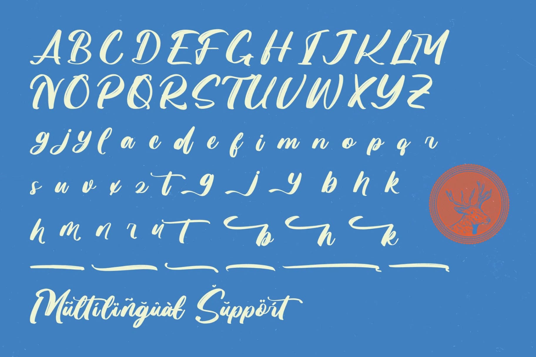 Preview 19 for Skanika - Bold Handwritten Font