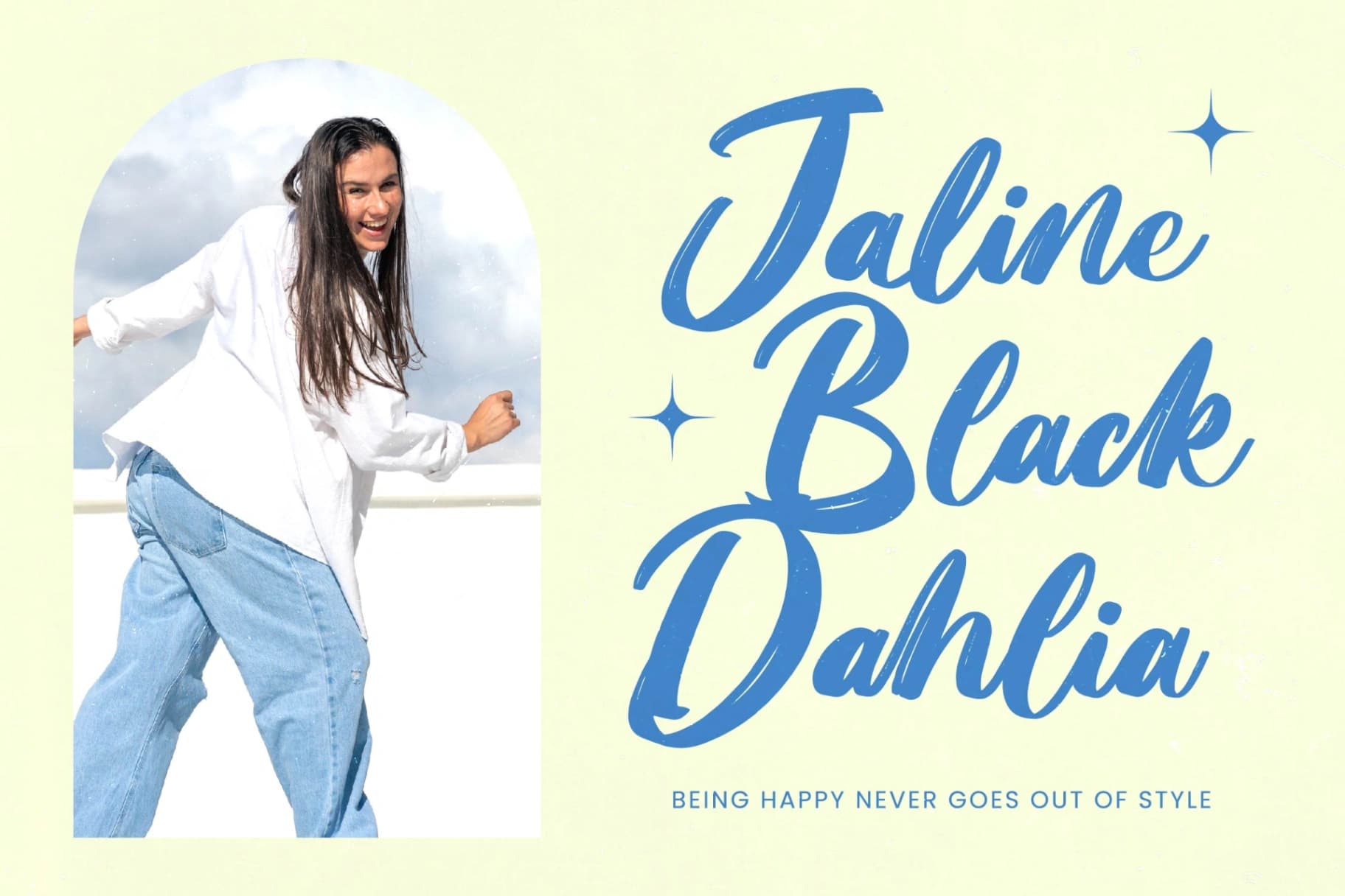 Preview 16 for Skanika - Bold Handwritten Font