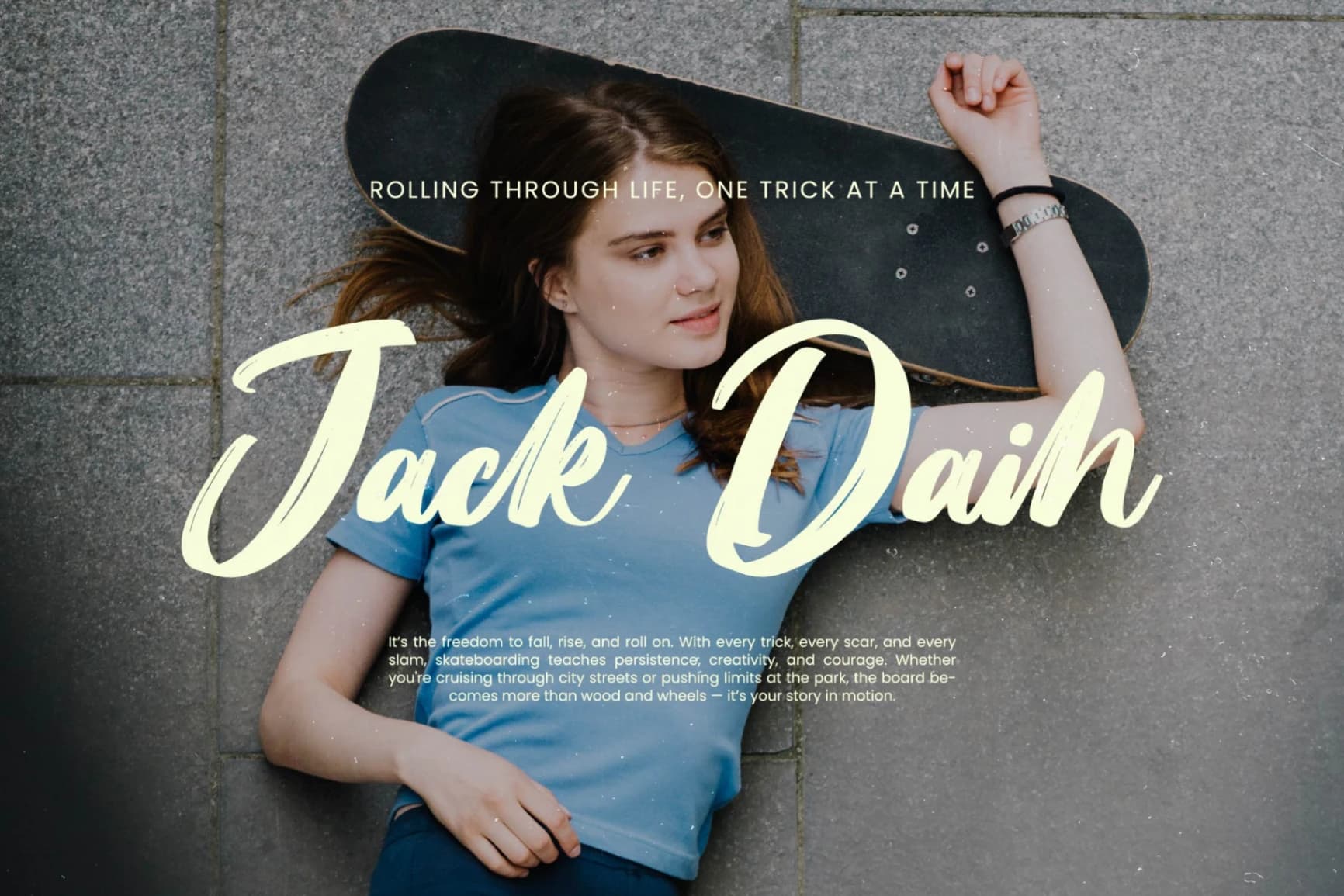 Preview 11 for Skanika - Bold Handwritten Font