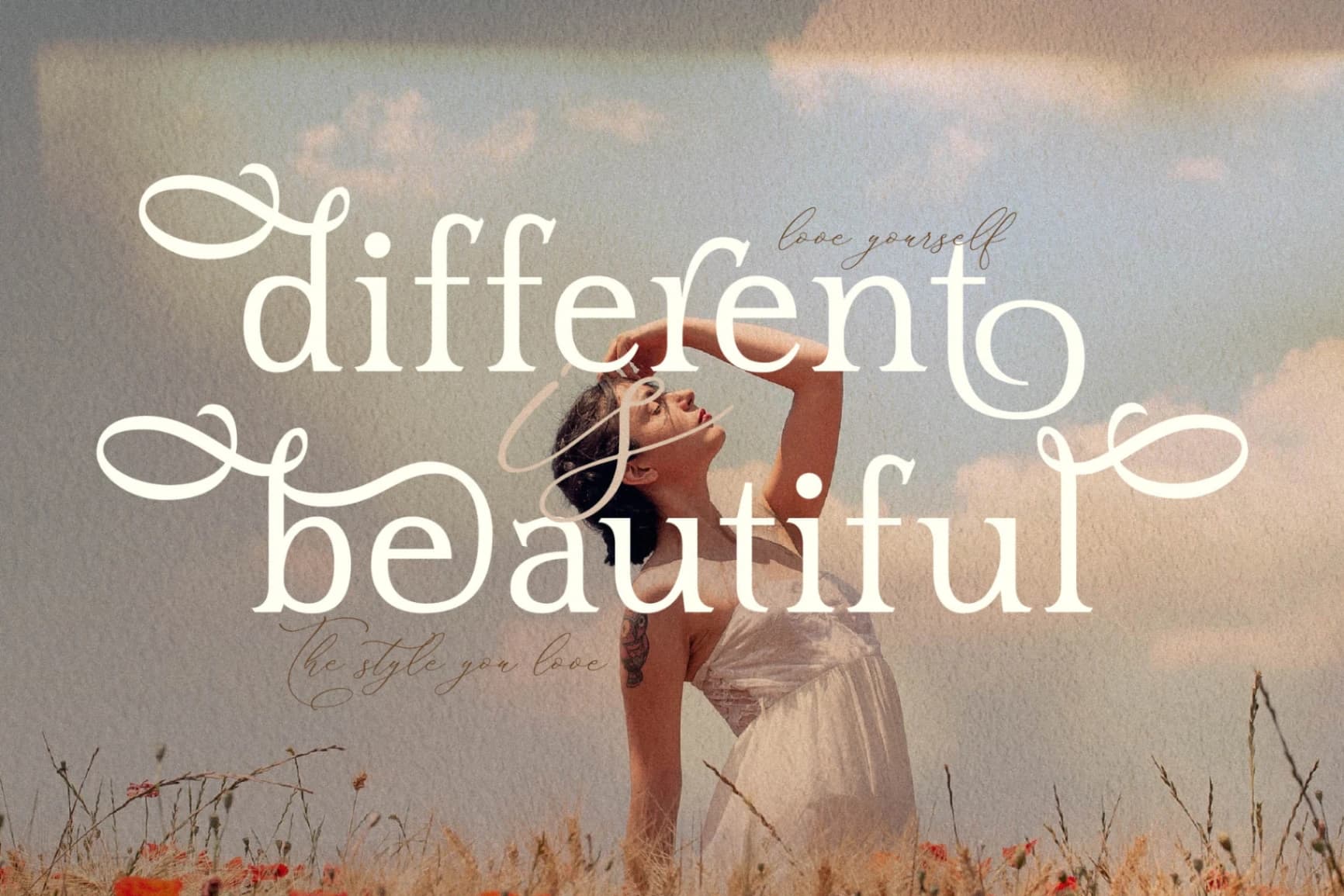Preview 3 for Blusvery - Modern Stylish Serif Font