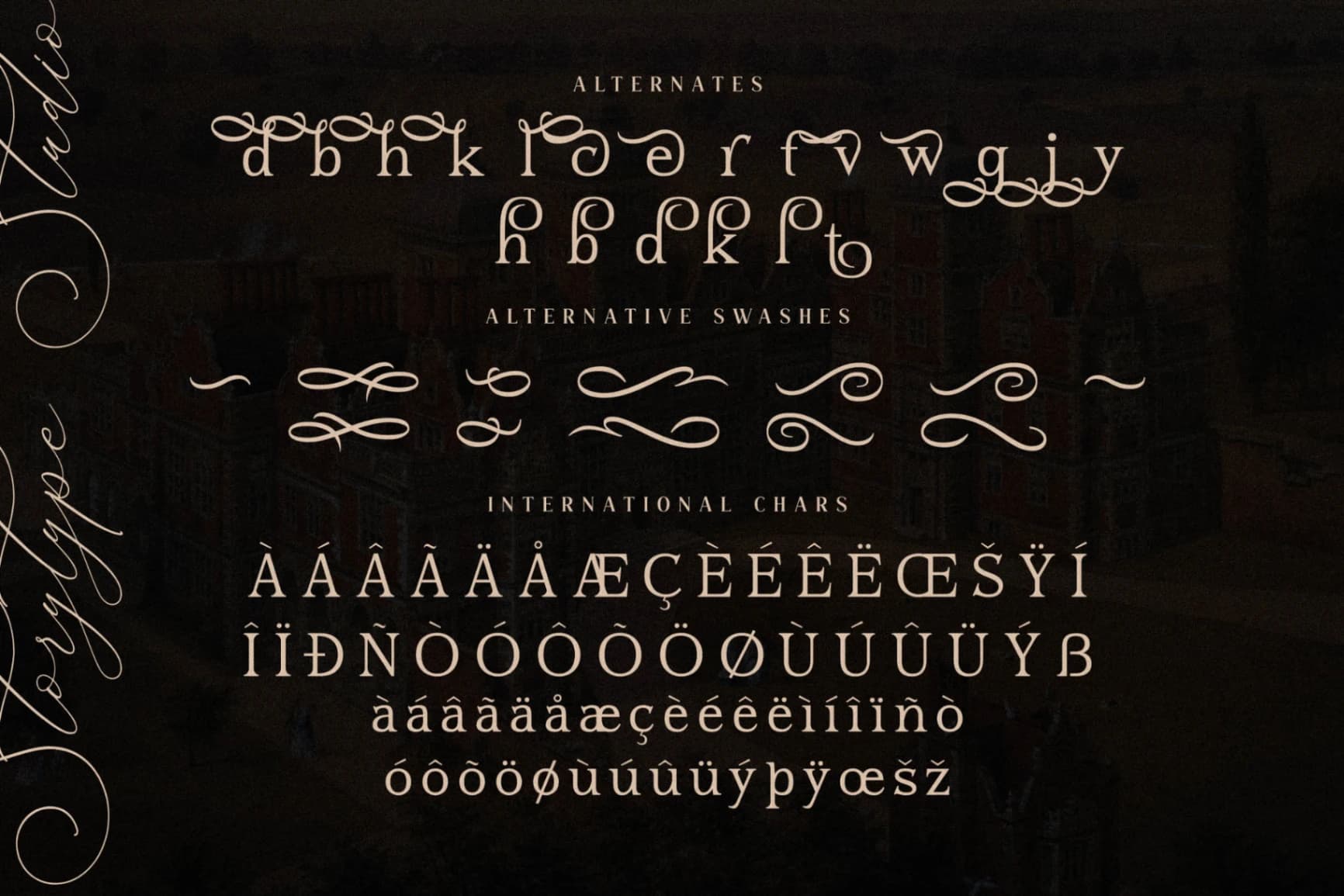 Preview 15 for Blusvery - Modern Stylish Serif Font