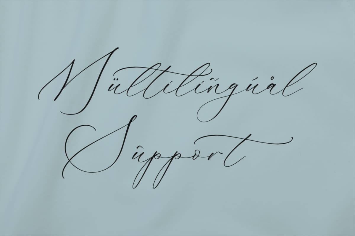 Preview 12 for Gladioss Feather - Luxury Script Font