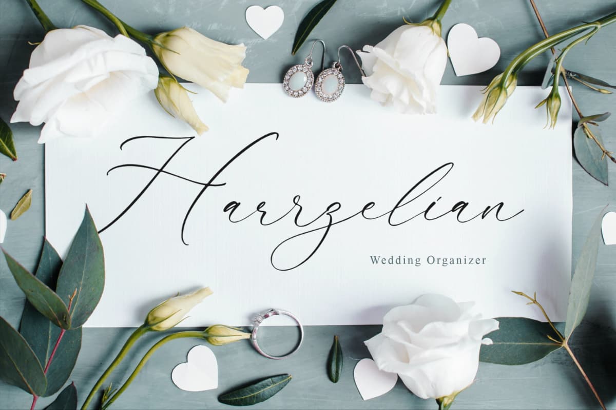 Preview 9 for Gladioss Feather - Luxury Script Font