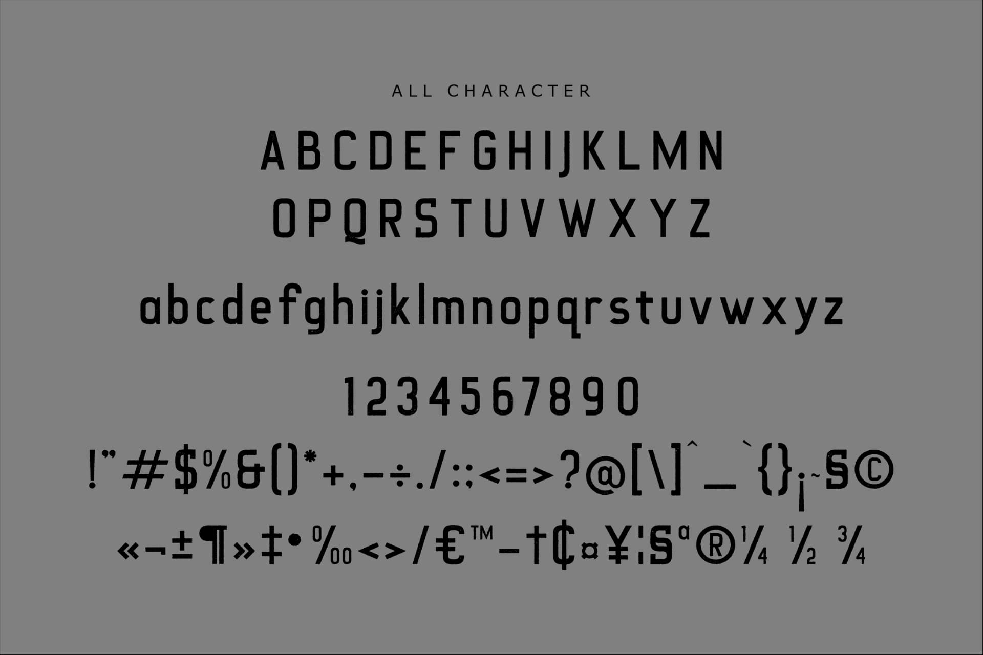 Preview 13 for Jingadile - Rough Sans Serif Font