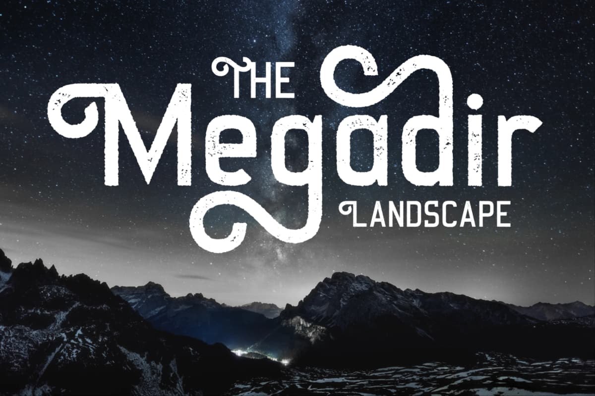 Jingadile - Rough Sans Serif Font font preview 9