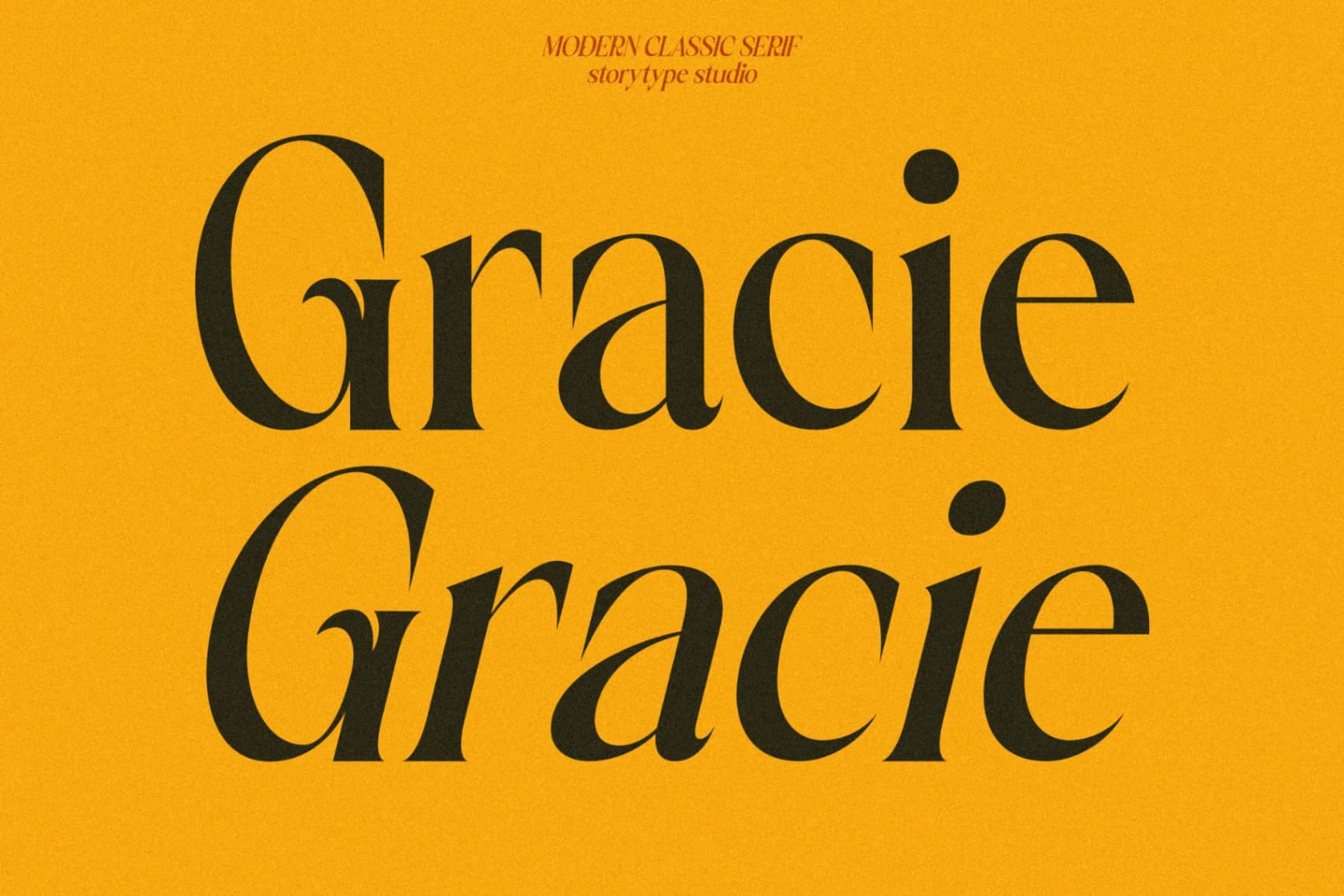 Preview of Gracie - Modern Classic Serif font