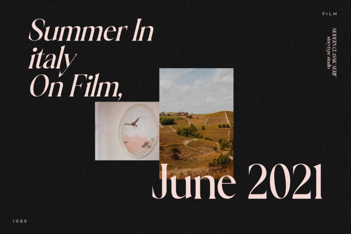 Gracie - Modern Classic Serif font preview 8