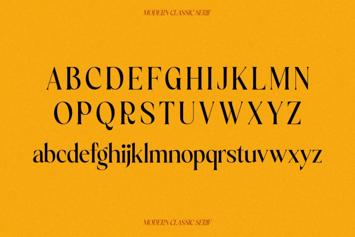 Gracie - Modern Classic Serif font preview 13