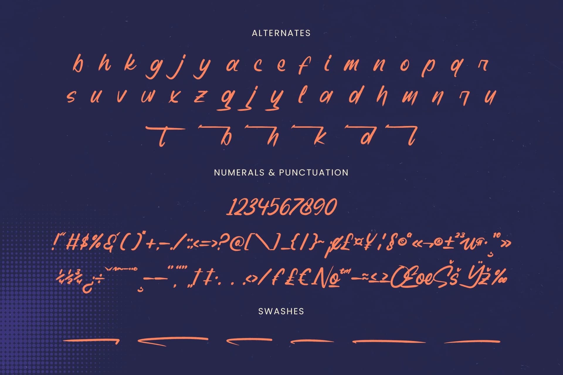 Preview 19 for Ragtime Clansful - Modern Brush Font