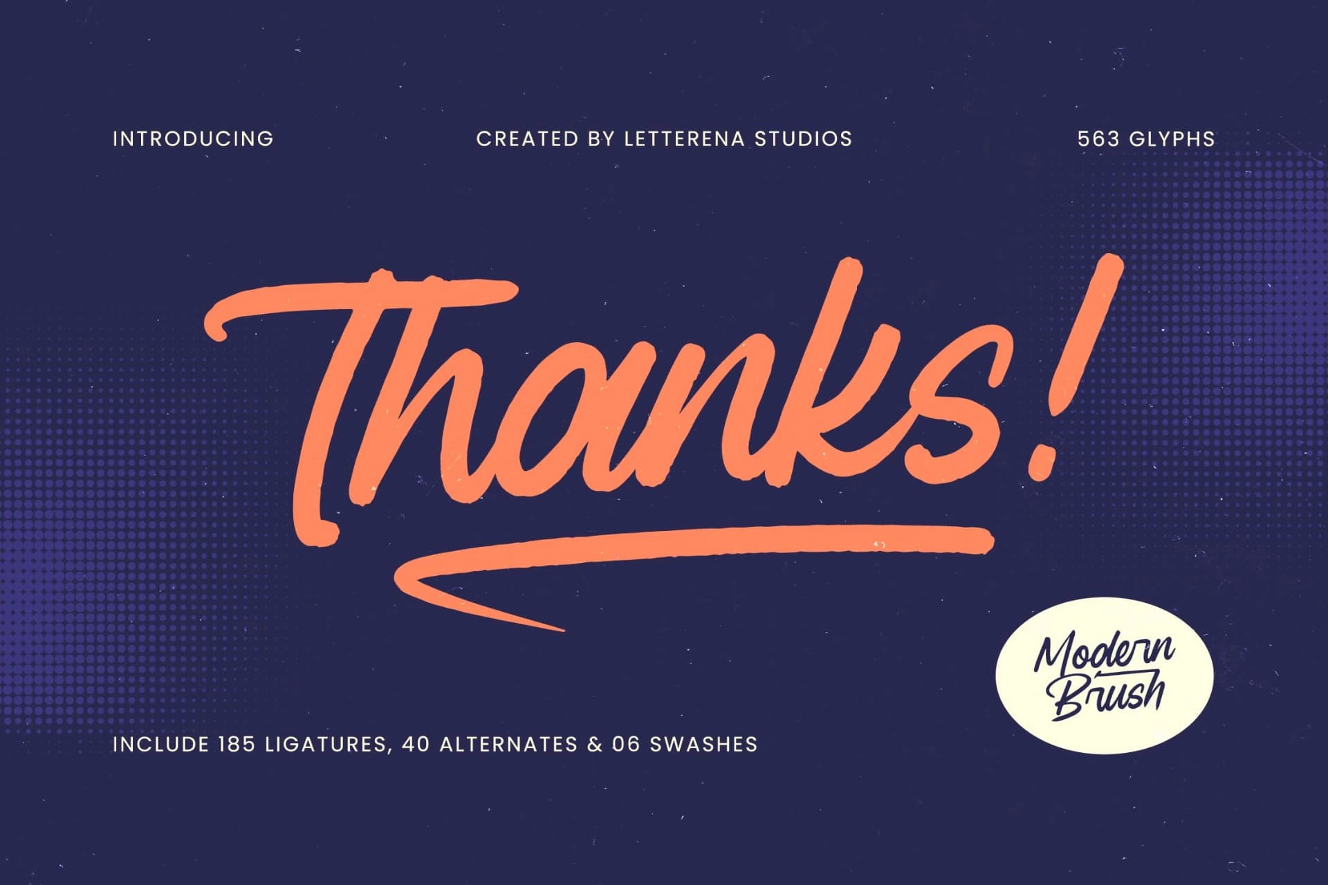 Preview 20 for Ragtime Clansful - Modern Brush Font