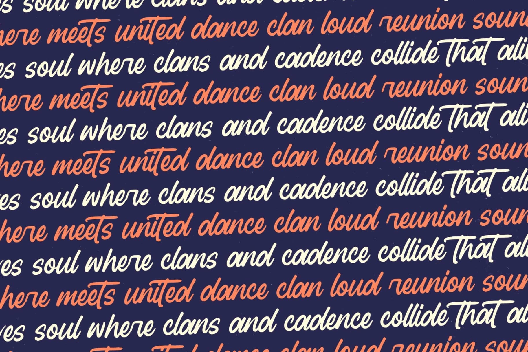 Preview 13 for Ragtime Clansful - Modern Brush Font