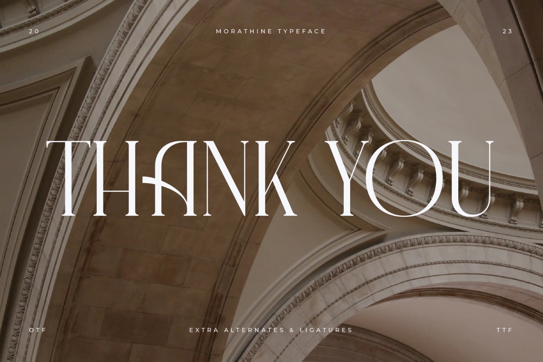Preview 15 for Morathine - Modern Display Typeface