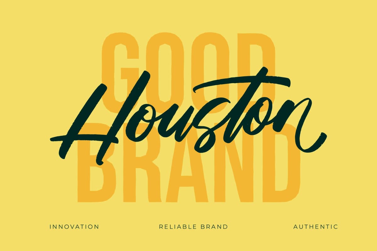 Preview 2 for Ciaters Gangster - Brush Handwritten Font