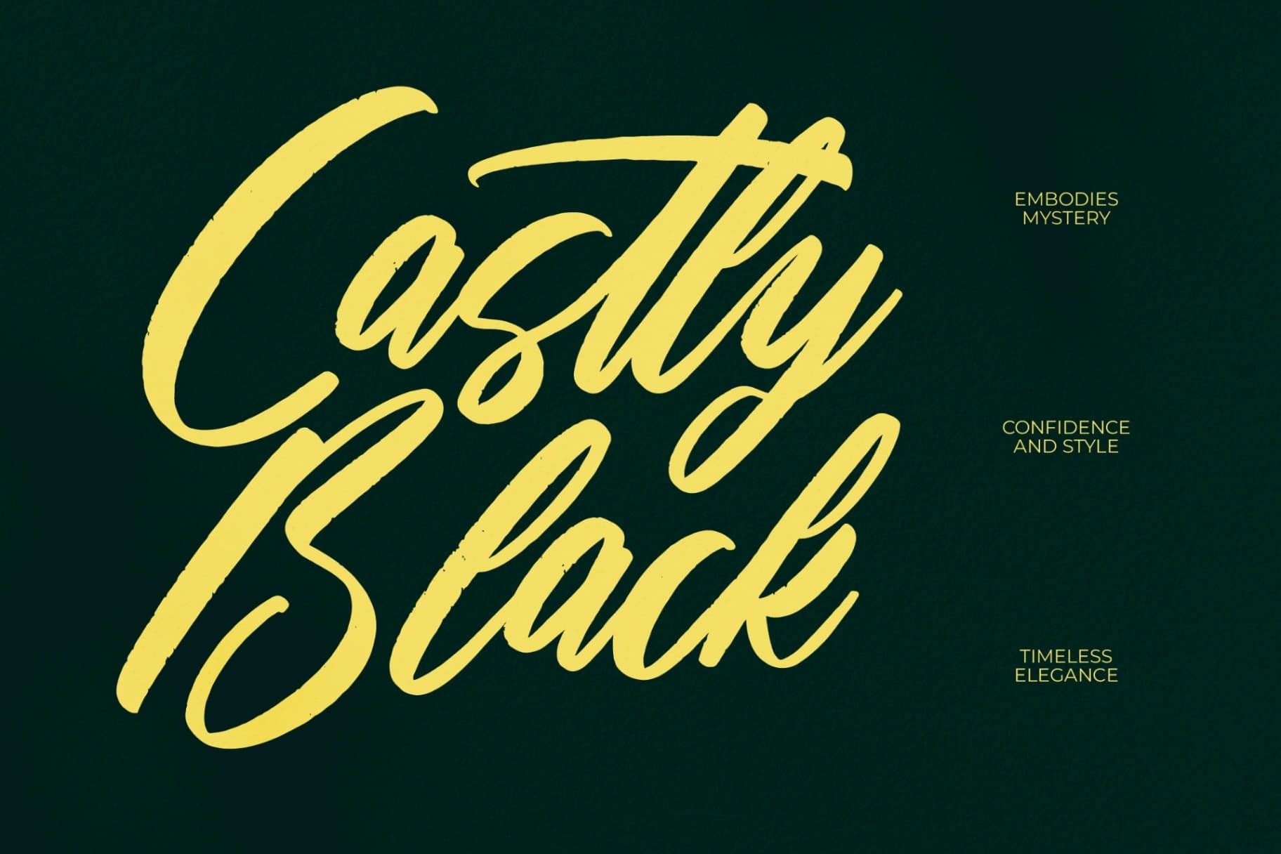 Preview 3 for Ciaters Gangster - Brush Handwritten Font
