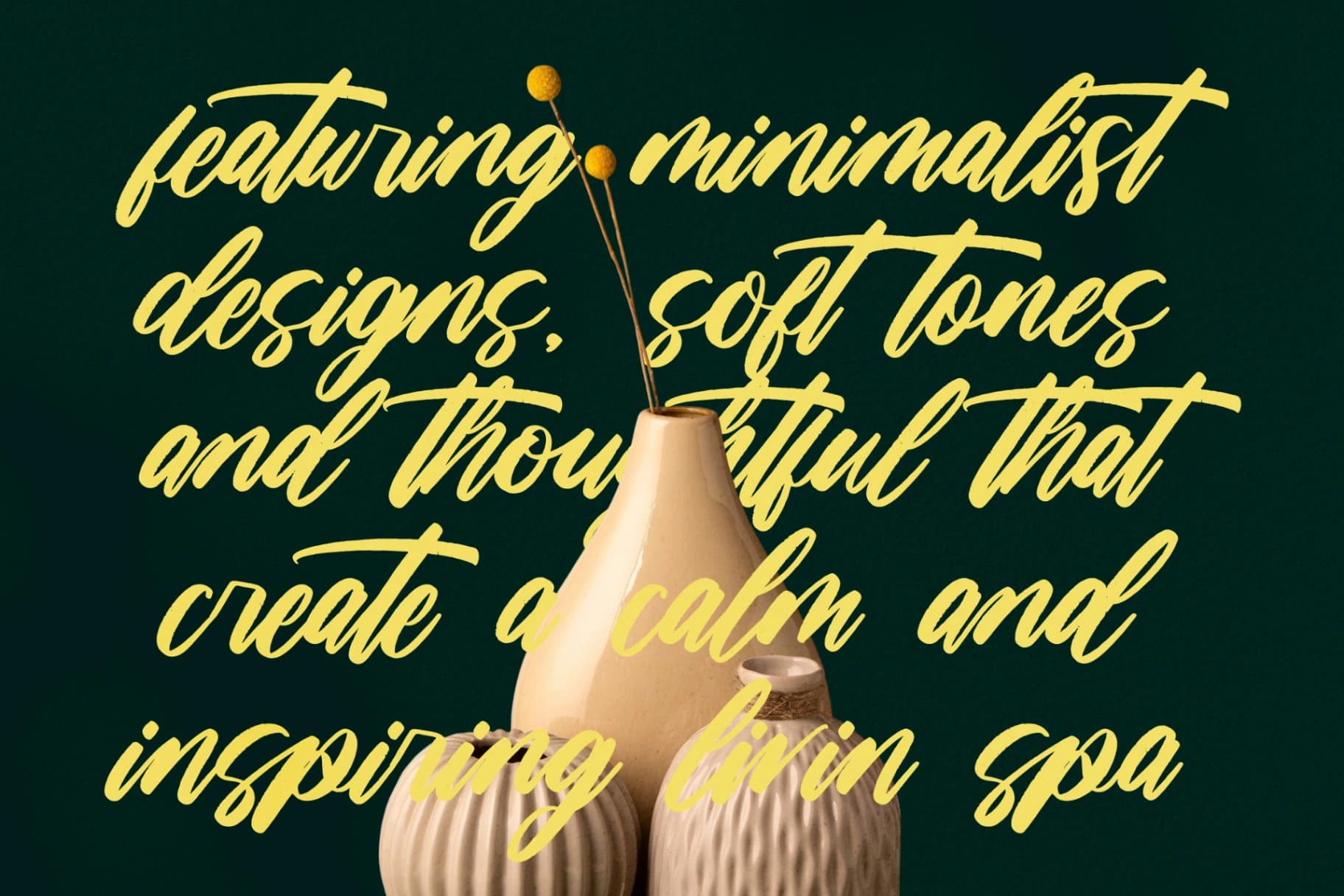 Preview 11 for Ciaters Gangster - Brush Handwritten Font