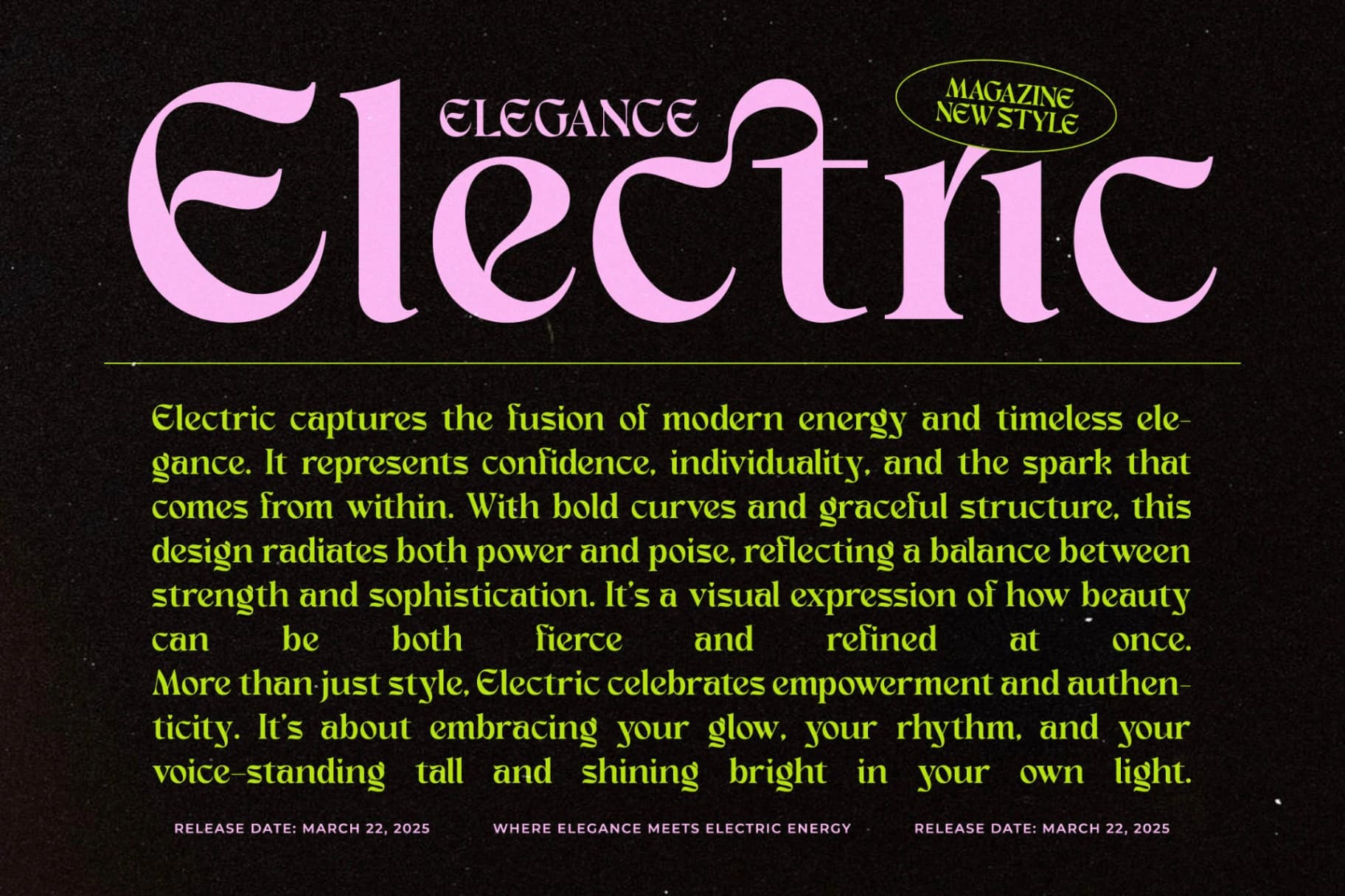 Preview 5 for Enligas - Freestyle Display Typeface