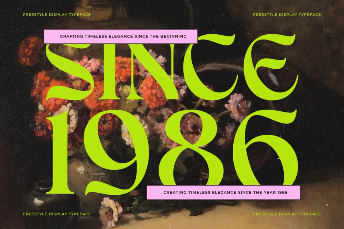 Preview 7 for Enligas - Freestyle Display Typeface