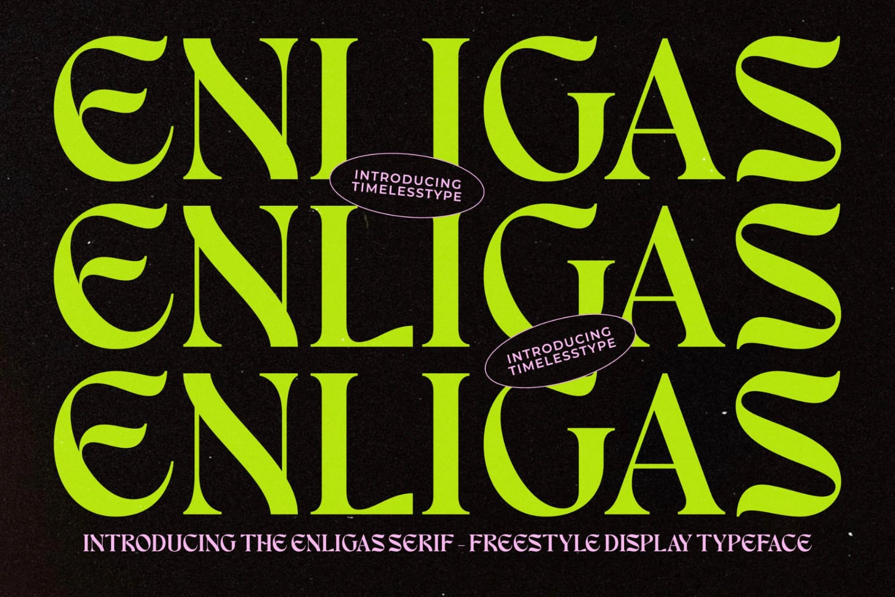 Preview 13 for Enligas - Freestyle Display Typeface