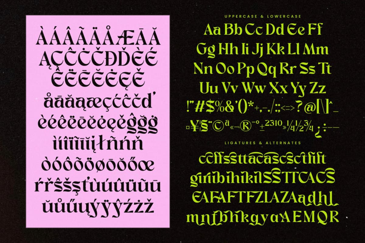 Preview 15 for Enligas - Freestyle Display Typeface