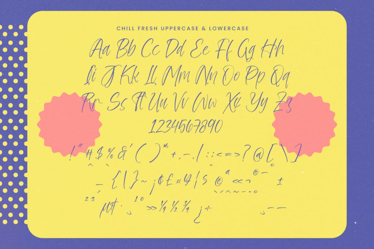 Preview 15 for Chill Fresh - Modern Handwritten Font