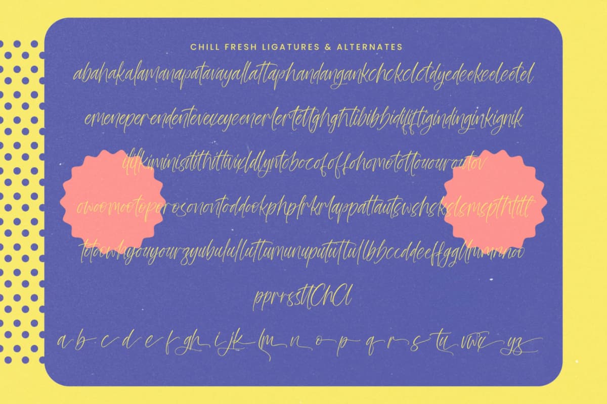 Preview 14 for Chill Fresh - Modern Handwritten Font