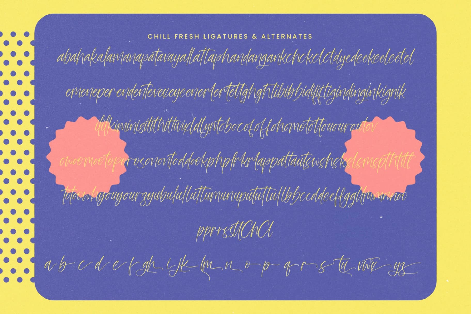 Preview 14 for Chill Fresh - Modern Handwritten Font