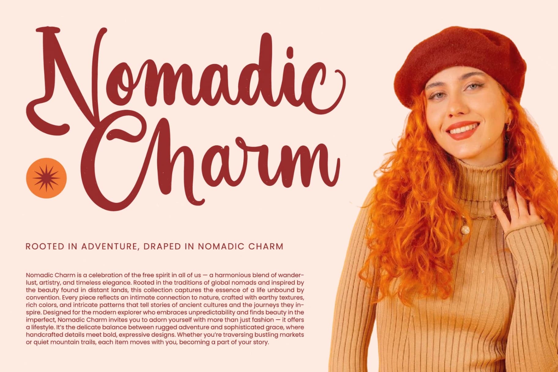 Preview 4 for Earthy Nautical - Bold Calligraphy Font