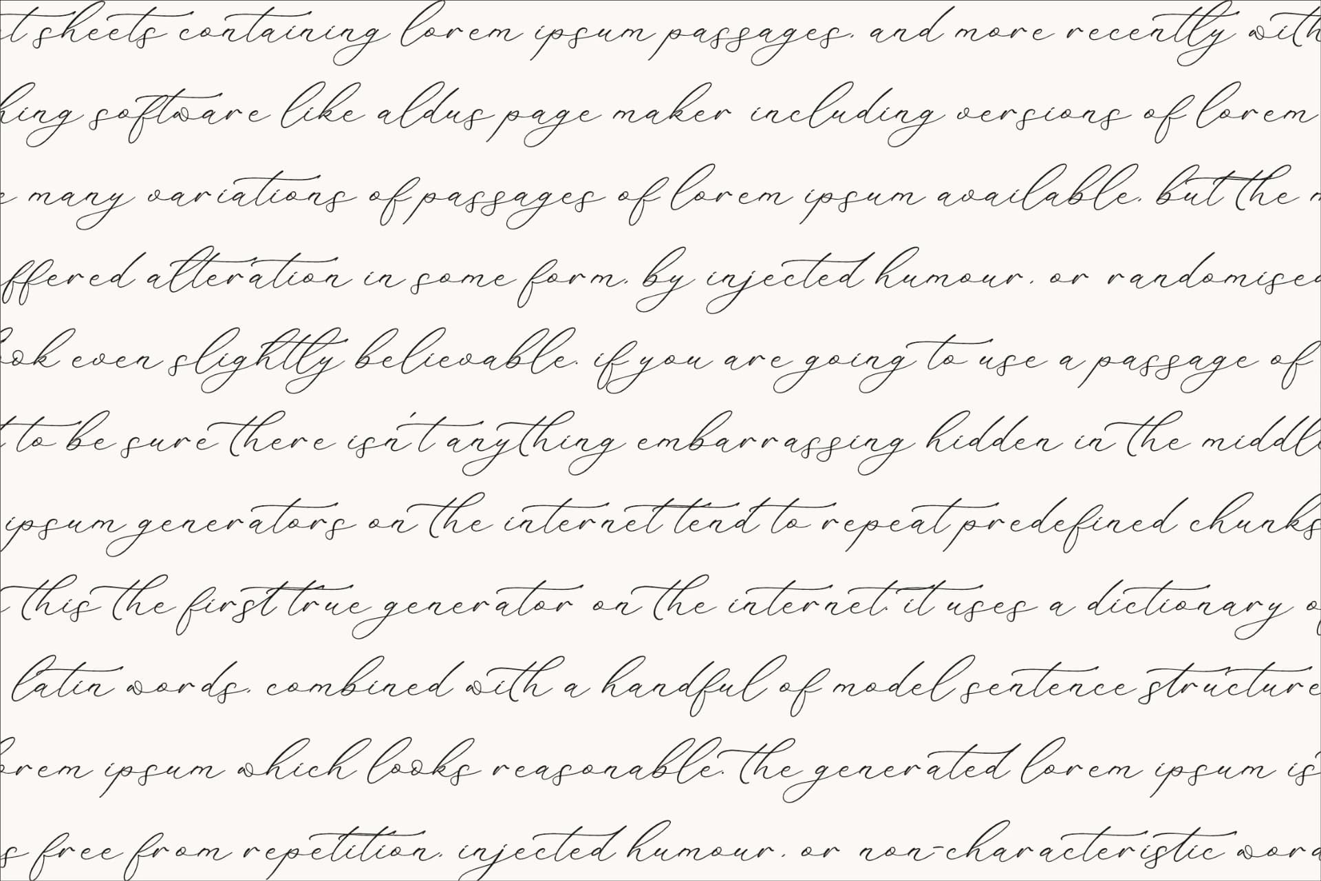 Preview 8 for Madyntha Geradine - Chic Calligraphy Font