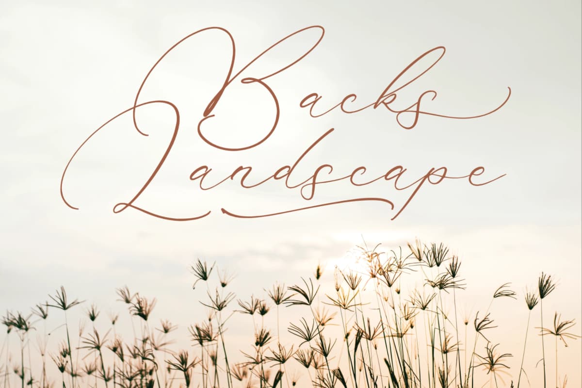 Preview 4 for Madyntha Geradine - Chic Calligraphy Font