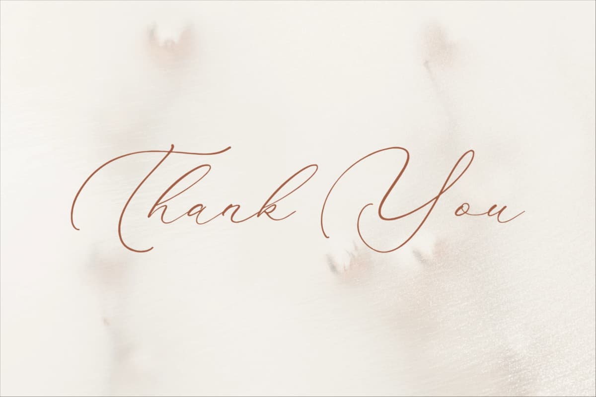 Preview 15 for Madyntha Geradine - Chic Calligraphy Font