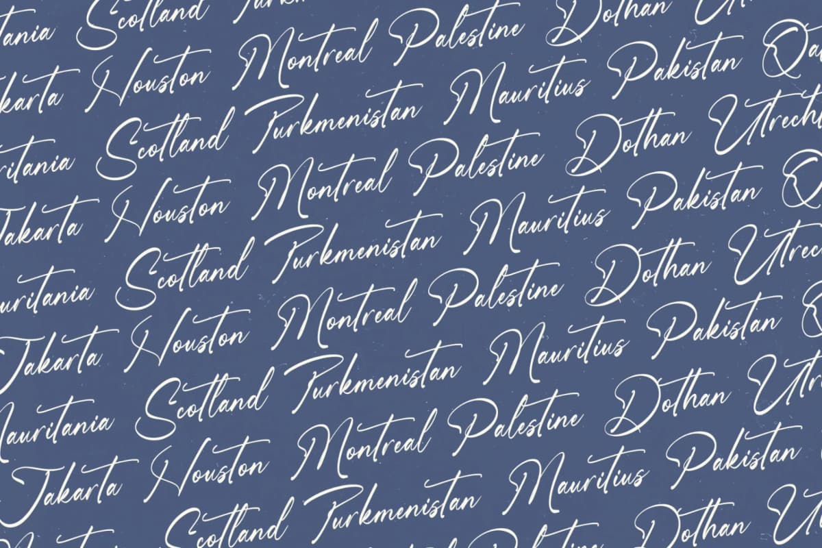 Heartin Daniela - Bold Handwritten Font font preview 12