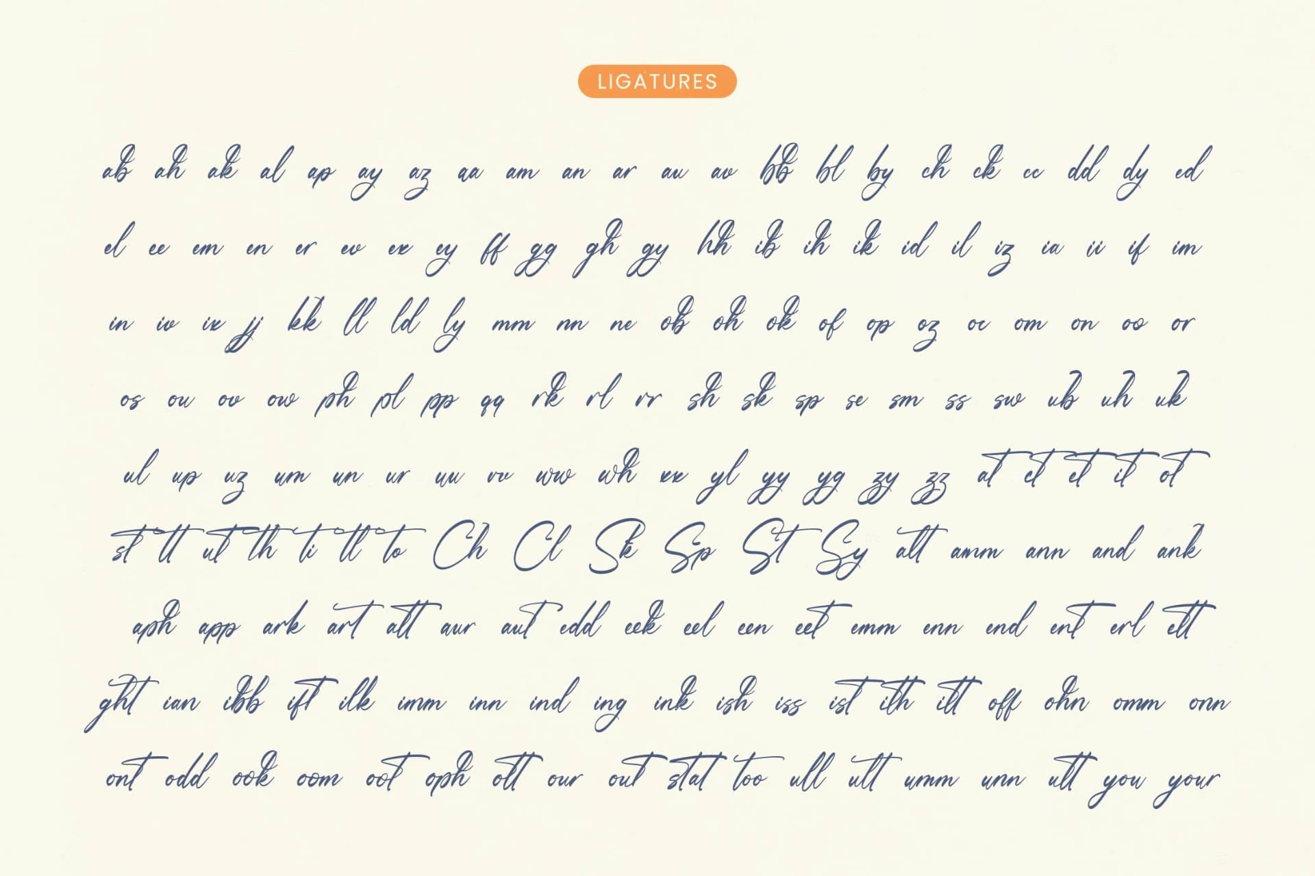 Preview 18 for Heartin Daniela - Bold Handwritten Font