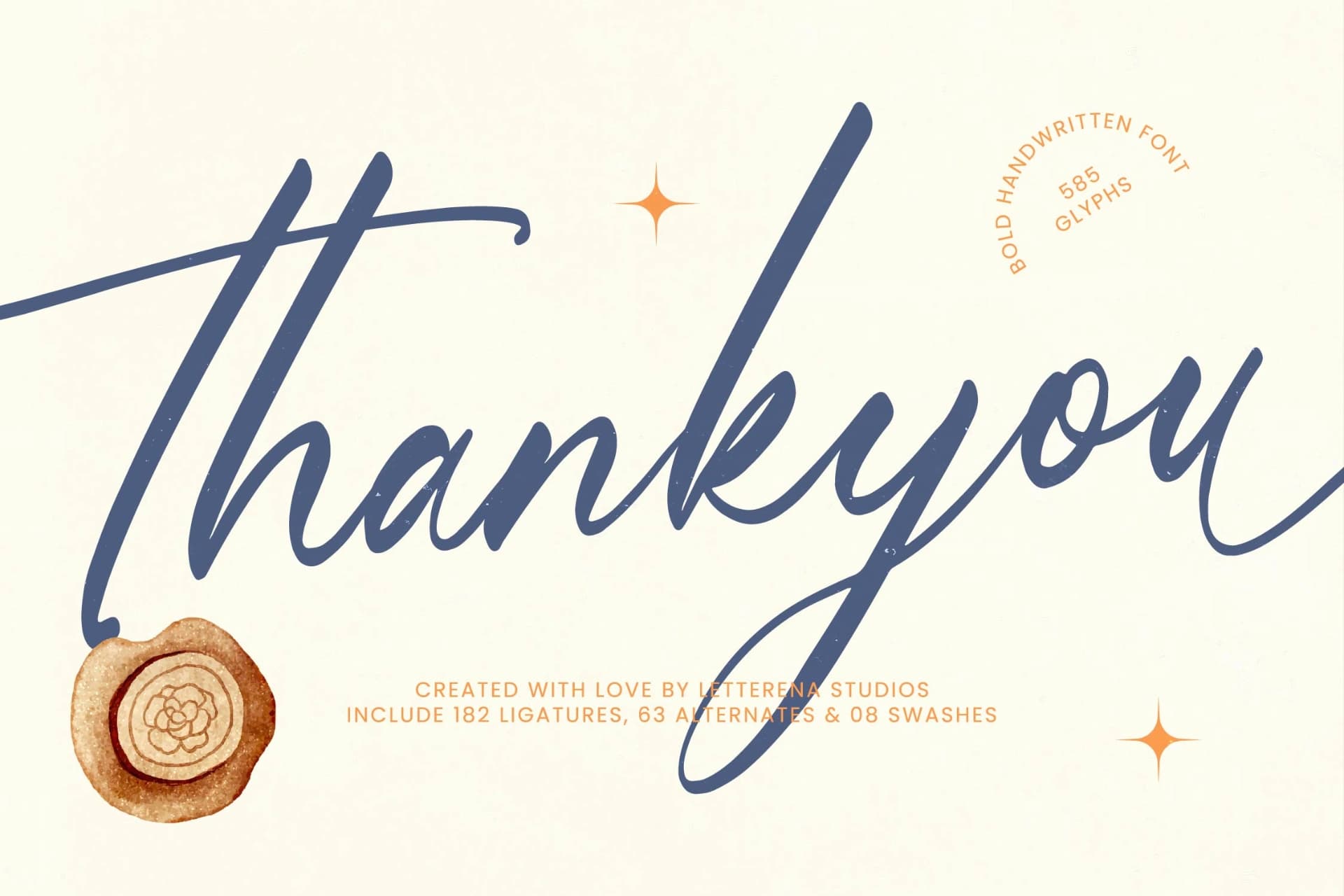 Preview 20 for Heartin Daniela - Bold Handwritten Font