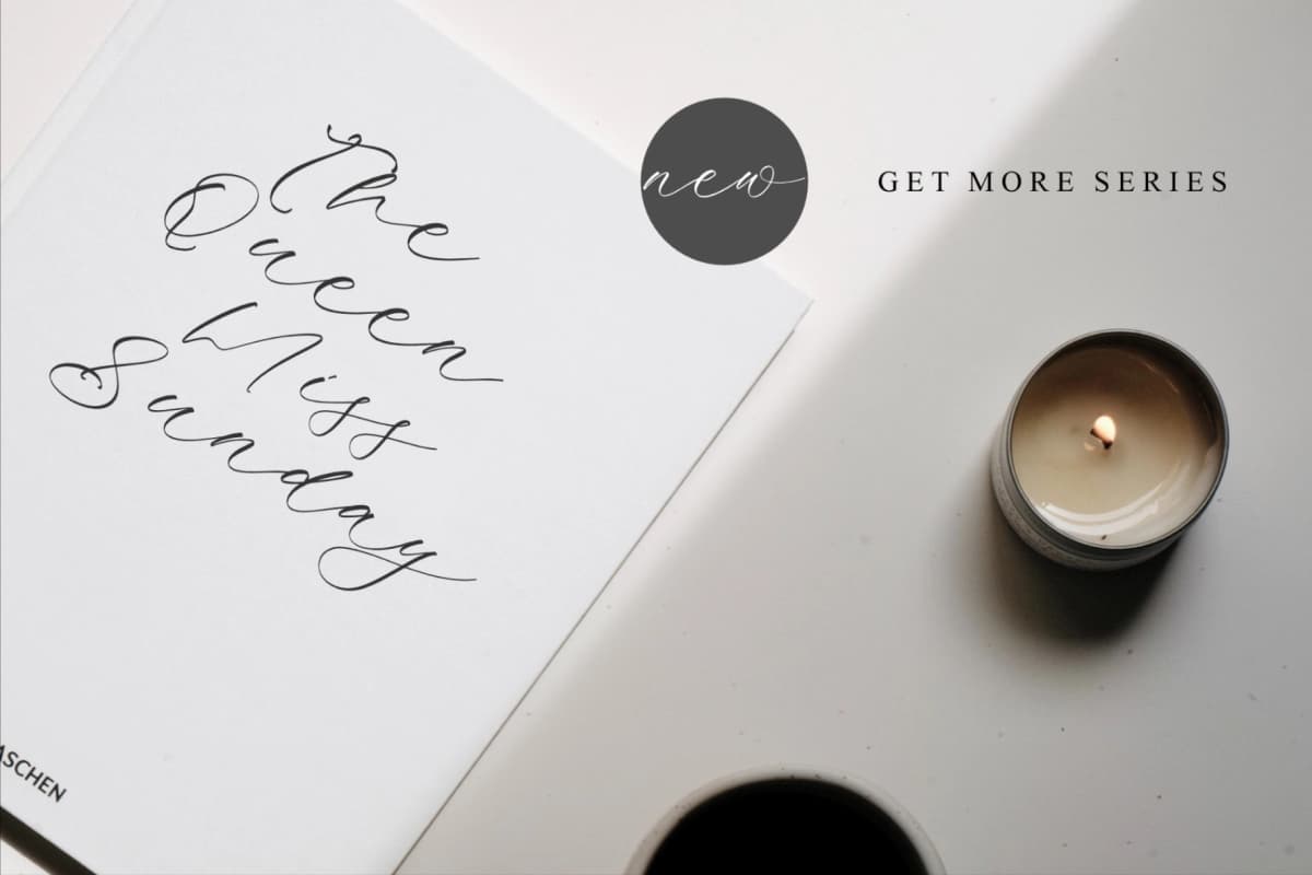 Preview 9 for Montelia Hublot - Luxury Script Font