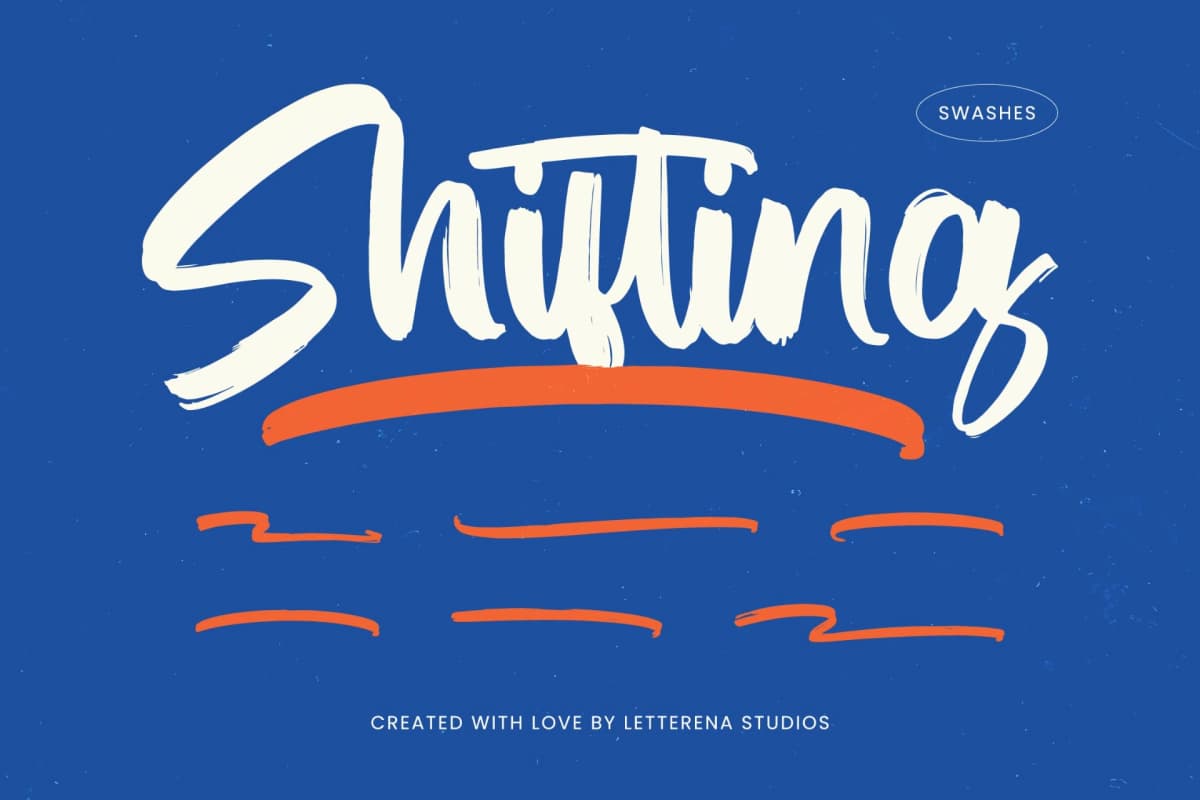 Factual Reality - Modern Brush Font font preview 10