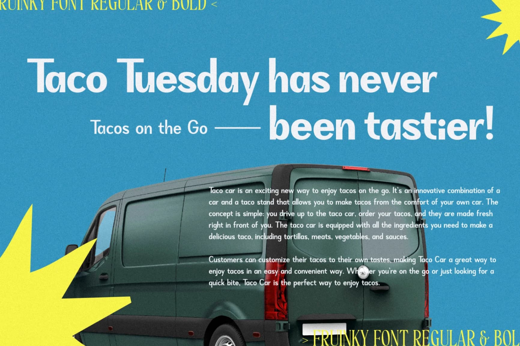 Preview 3 for Fruinky - A New Display Sans Serif