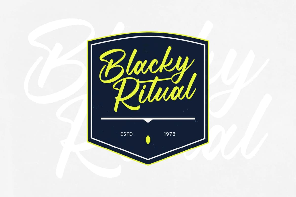 Preview 16 for Manteca Backlif - Bold Calligraphy Font