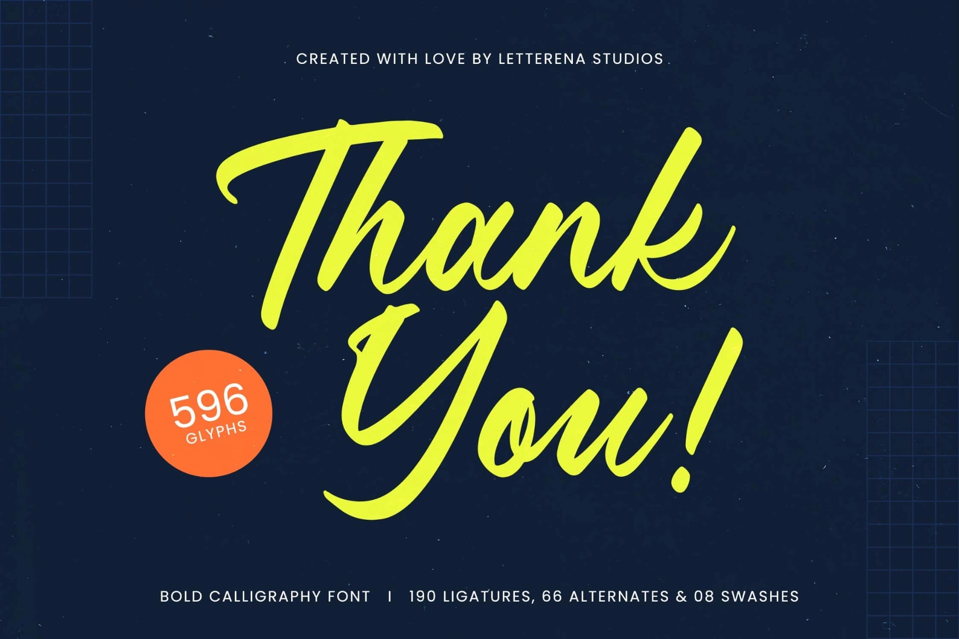 Preview 20 for Manteca Backlif - Bold Calligraphy Font
