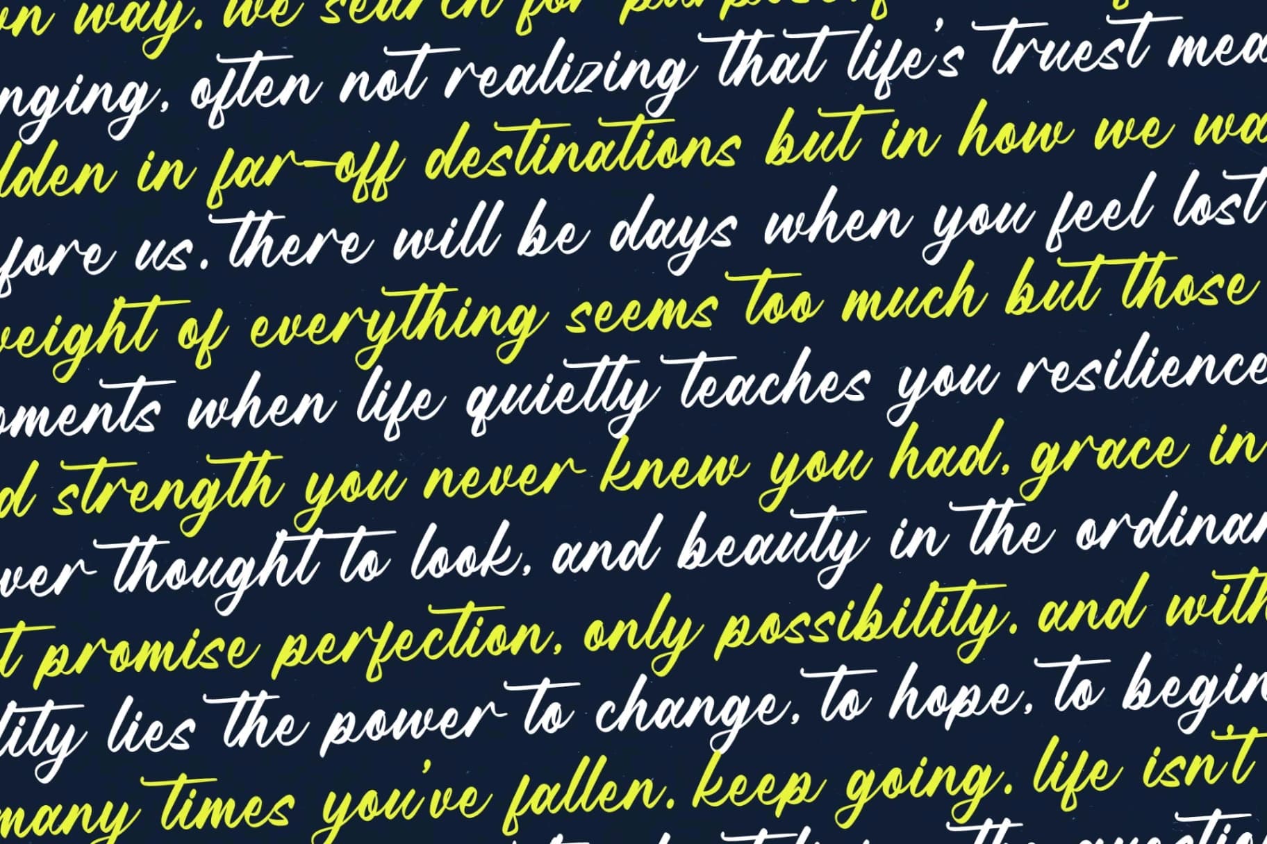 Preview 12 for Manteca Backlif - Bold Calligraphy Font