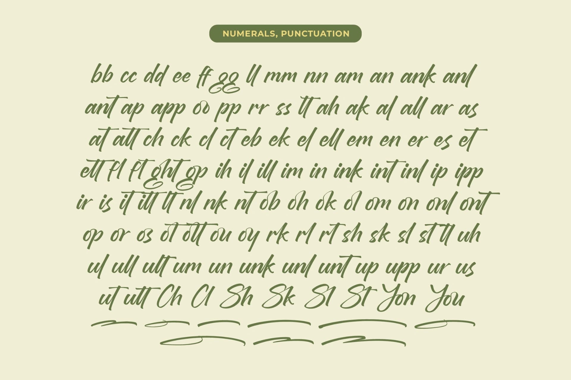 Preview 18 for Brighten Shootters - Modern Script Font