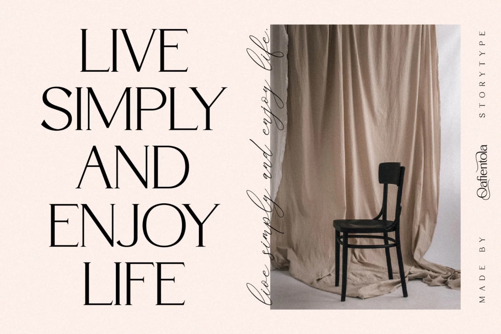 Preview 5 for Qafientola - A Modern Stylish Serif