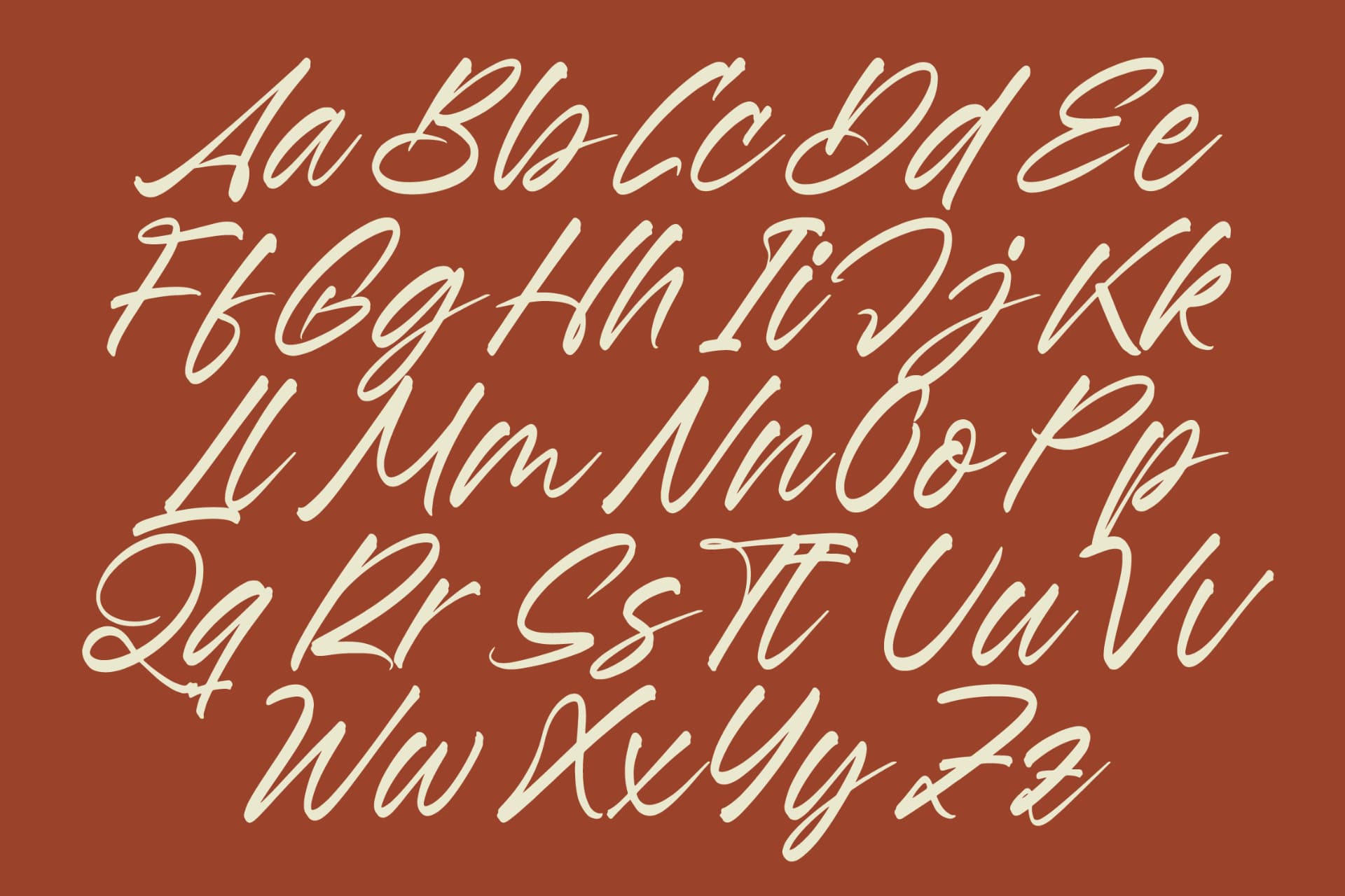 Preview 15 for Esylon Sparted - Bold Brush Type Font