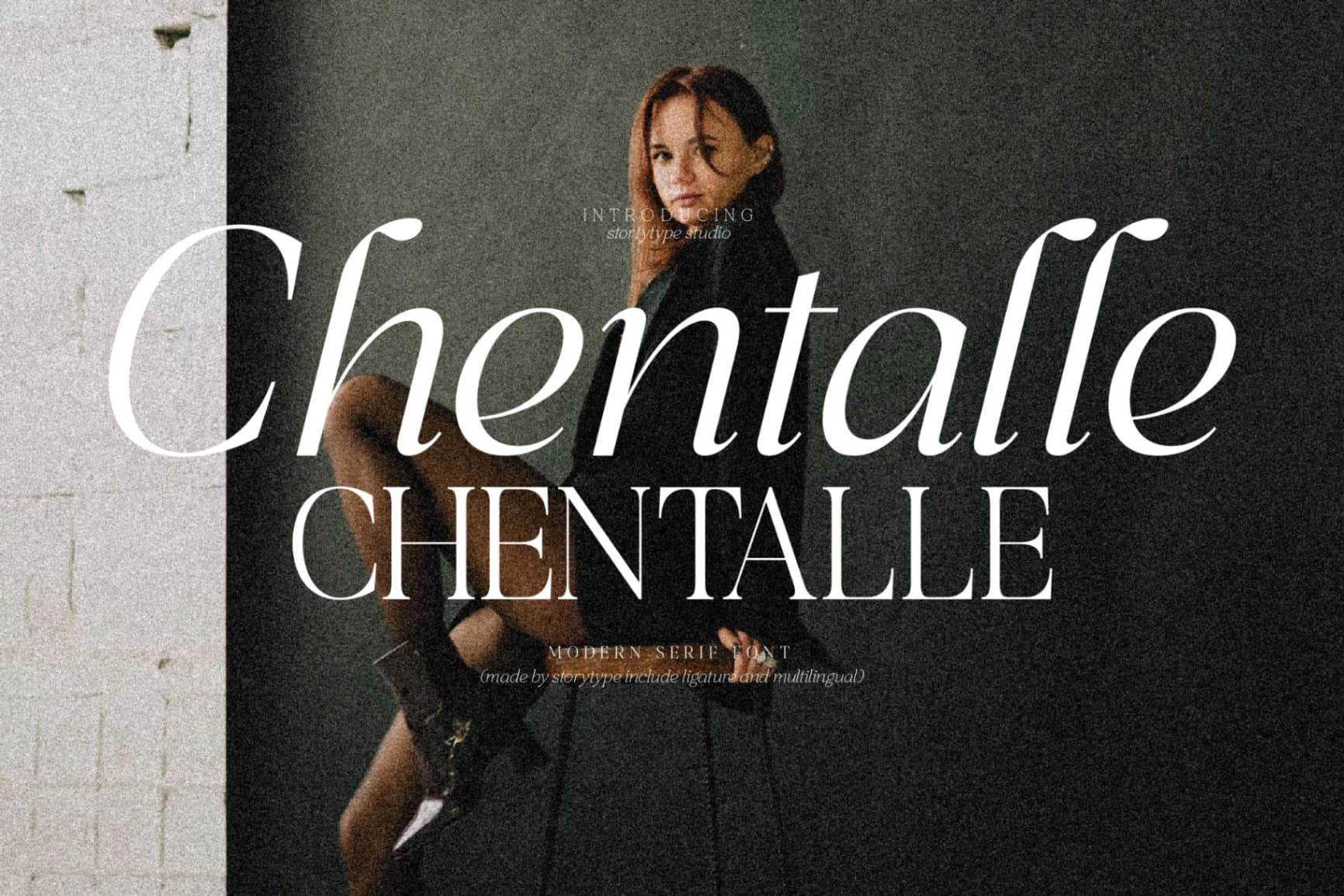 Preview of Chentalle - Modern Serif Font font