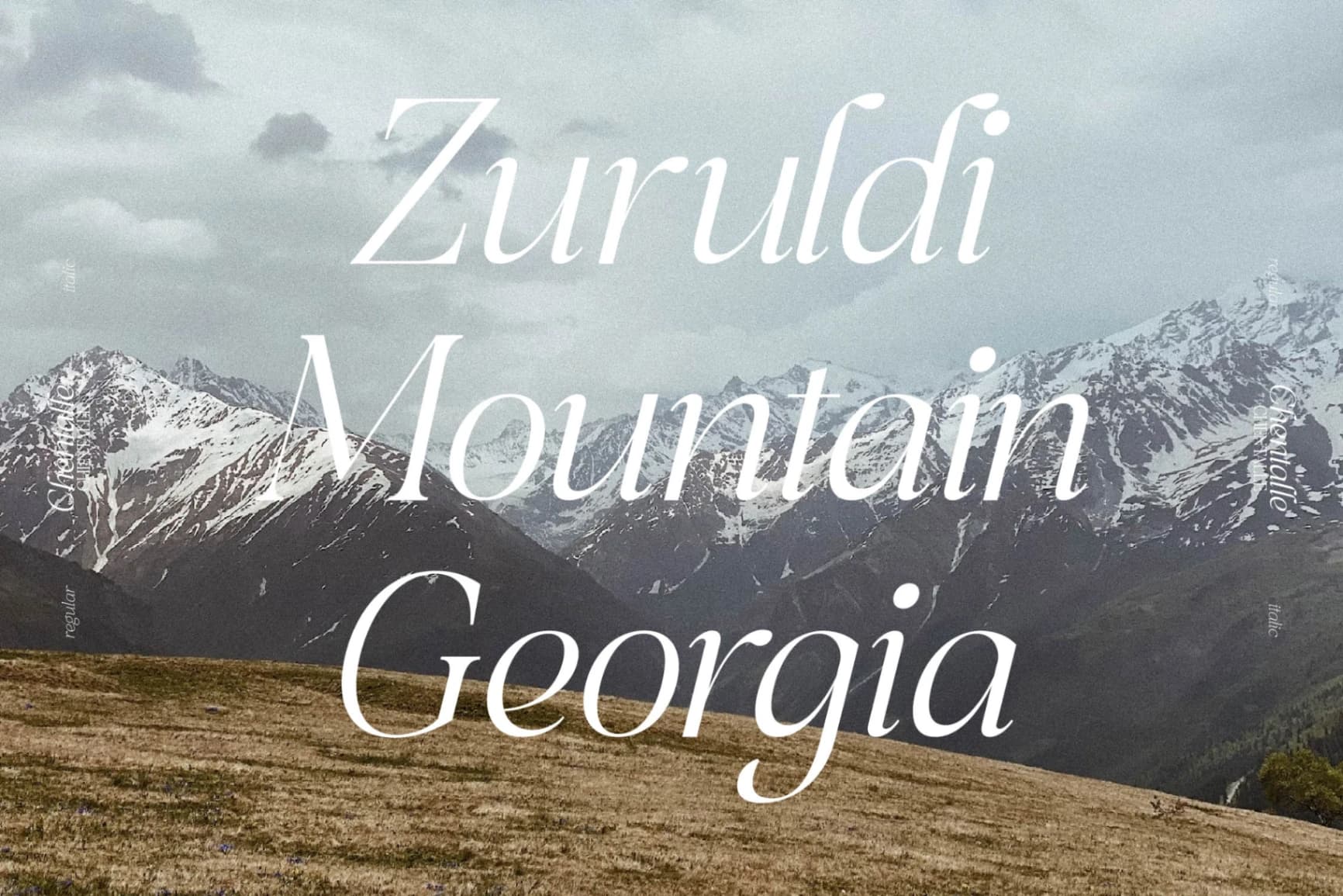 Preview 7 for Chentalle - Modern Serif Font