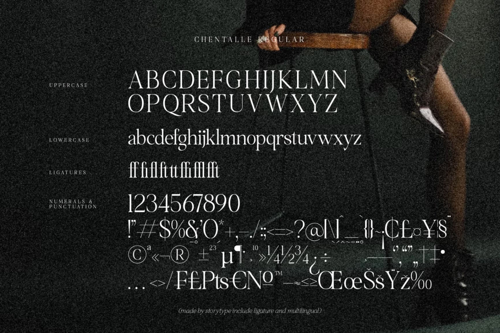 Preview 13 for Chentalle - Modern Serif Font