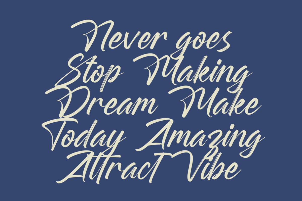 Rangdak Morattes - Bold Brush Type Font font preview 6