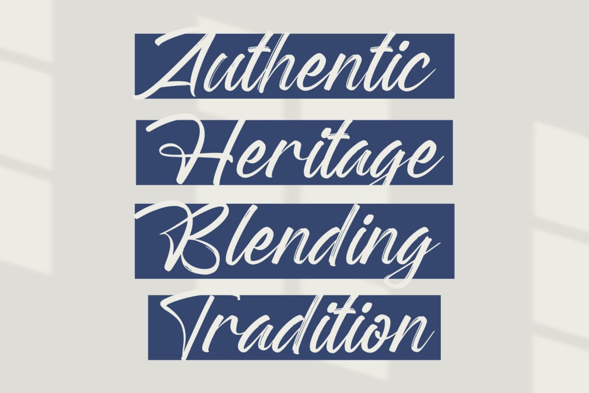 Rangdak Morattes - Bold Brush Type Font font preview 13