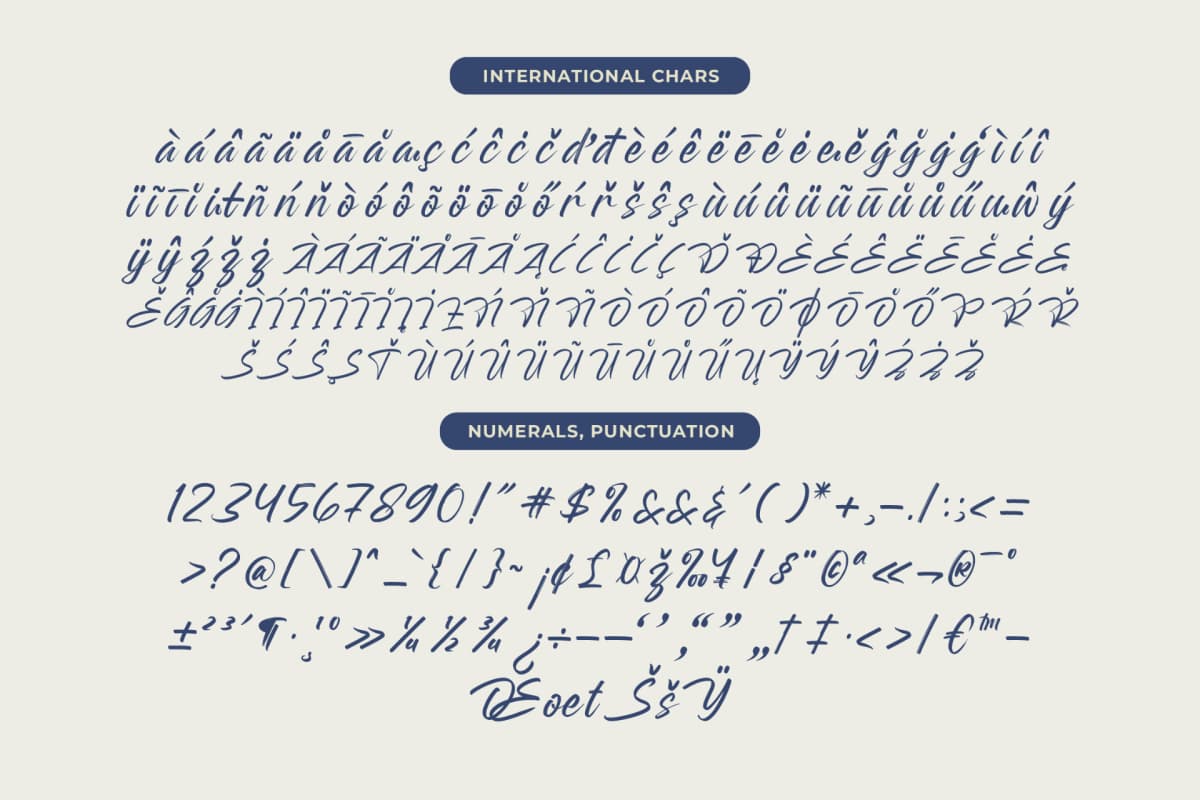 Rangdak Morattes - Bold Brush Type Font font preview 19