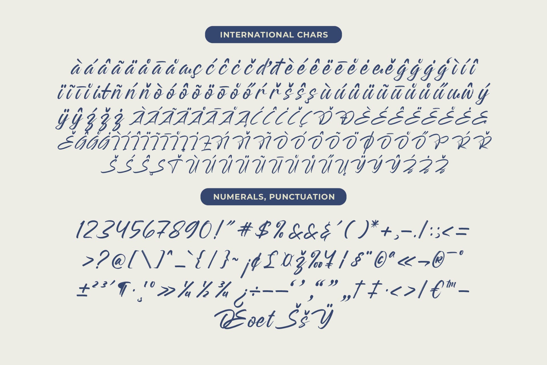 Preview 19 for Rangdak Morattes - Bold Brush Type Font
