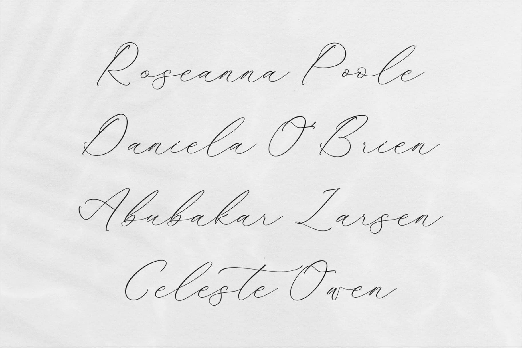 Preview 10 for Harttenly Mondise - Luxury Script Font